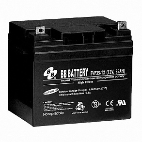 Аккумуляторные батареи B.B.Battery EVP35-12
