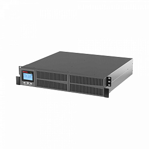Онлайн ИБП ДКС серии Small Rackmount, 1000 ВА/900 Вт, 1/1, 6xIEC C13,EPO, USB, RS-232, Rack 2U, 2x9Ач