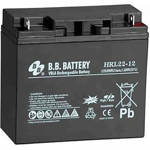 Аккумуляторные батареи B.B.Battery HRL HR22-12