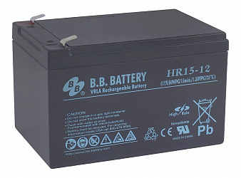 Аккумуляторные батареи B.B.Battery HR15-12