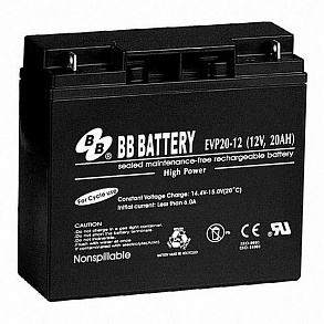 Аккумуляторные батареи B.B.Battery EVP20-12