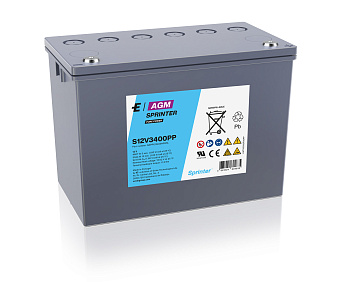 Аккумулятор Sprinter S12V3400PP